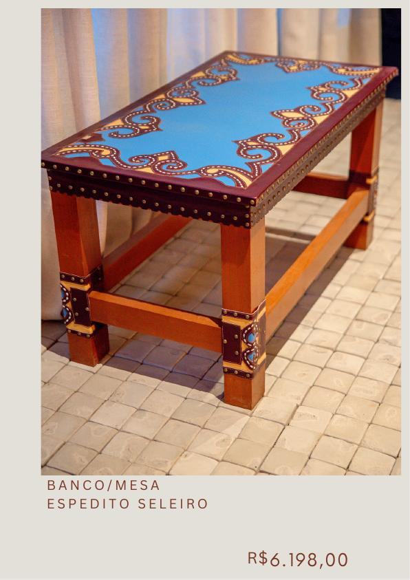 Banco ou mesa Espedito Seleiro