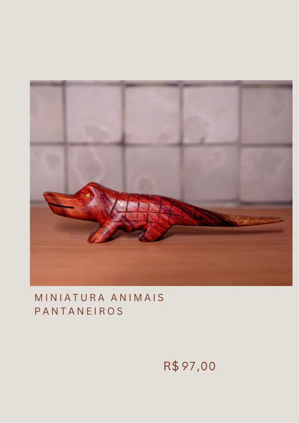 Miniatura de animal pantaneiro 01