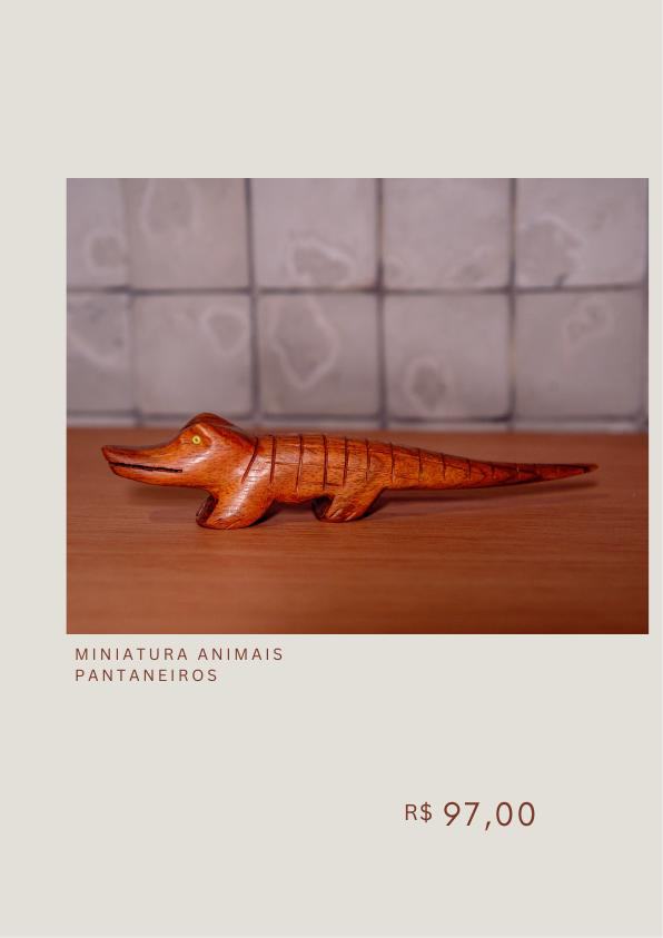 Miniatura de animal pantaneiro 02