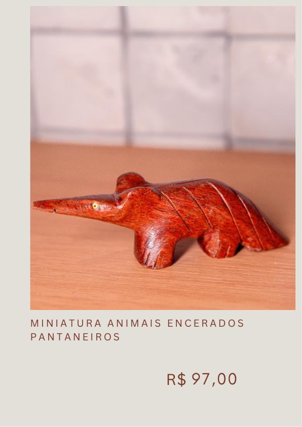 Miniatura de animal pantaneiro 03