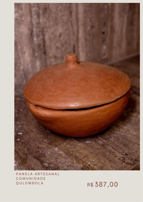 Panela de comunidade quilombola