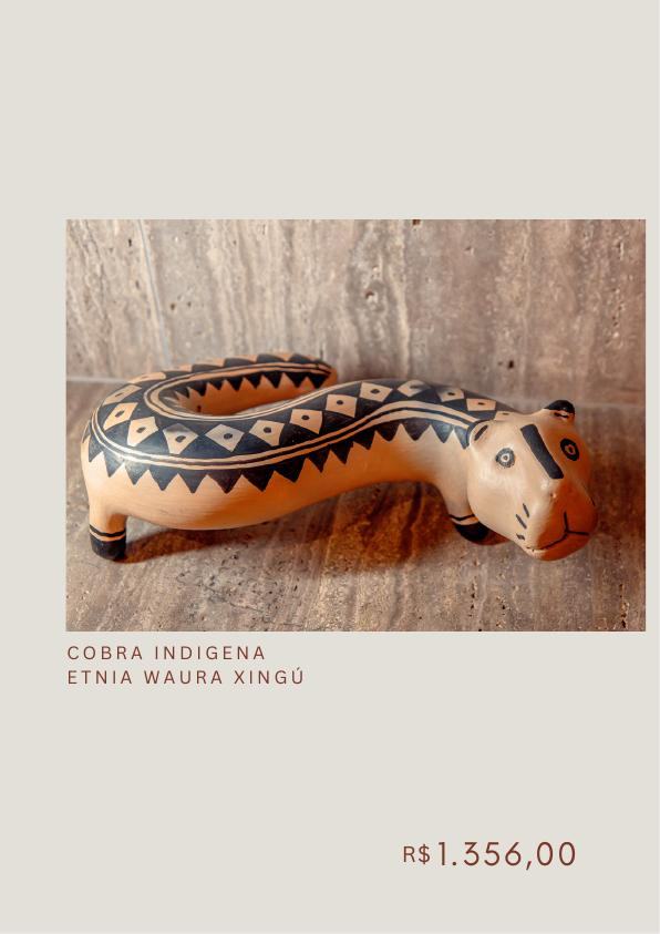 Cobra indígena Waurá